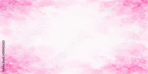 Soft pink abstract watercolor texture with a vintage grunge paper pattern and heart design for a romantic pastel valentine backdrop card