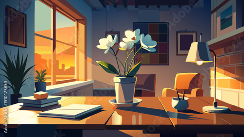 interior of a restaurant