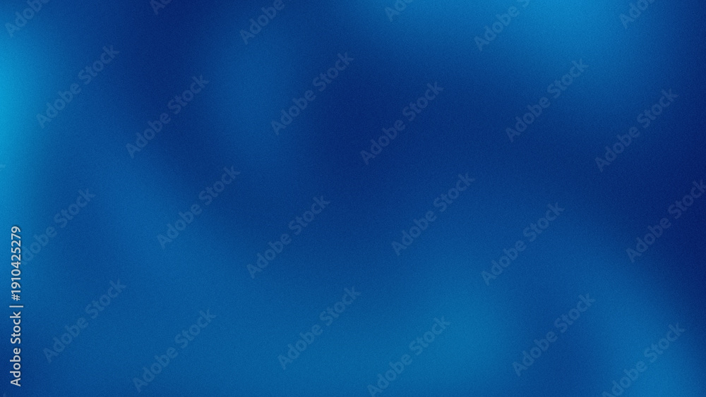 Fototapeta premium luxury blue gradient smooth background with Noise Grain Texture
