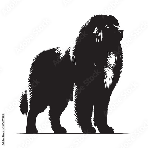 Caucasian Shepherd Dog Guardian of Mountains Powerful Loyal Protector Ancient Breed Noble Giant Watchful Companion Fearless Defender Rustic Beauty Strength Courage Heritage Working Dog.