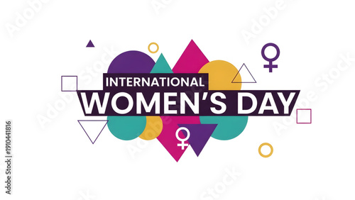 Elegant silhouette of a woman in a flowing dress with artistic black ink splash