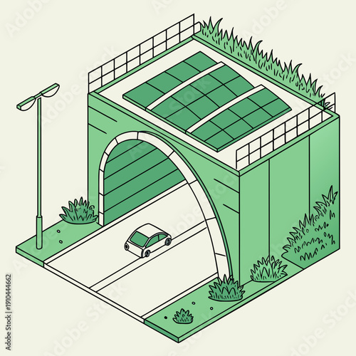Intelligent smart green tunnel infrastructure with advanced energy harvesting technology