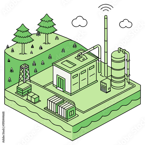 Smart landfill gas recovery system, a green technology for sustainable energy production