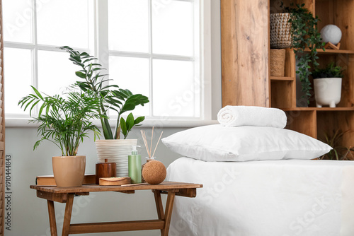 Interior of massage therapi...