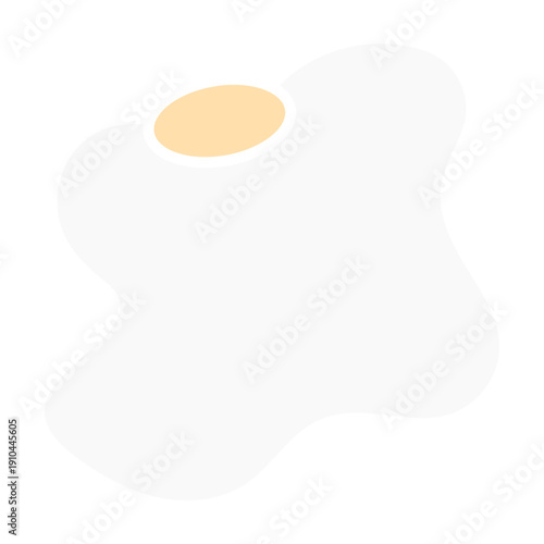 Hand Drawn Fried Egg Seamless Texture, Contemporary Food Pattern – Sunny Side Up Eggs