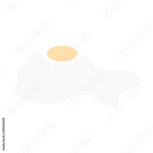 Hand Drawn Fried Egg Seamless Texture, Contemporary Food Pattern – Sunny Side Up Eggs
