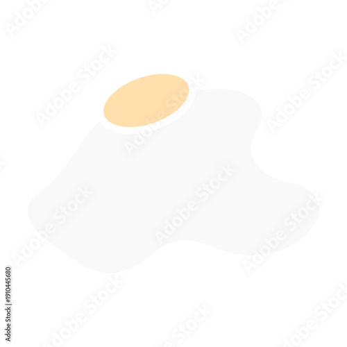 Hand Drawn Fried Egg Seamless Texture, Contemporary Food Pattern – Sunny Side Up Eggs