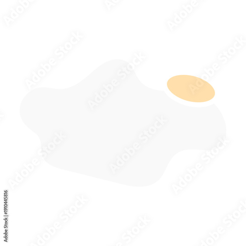 Hand Drawn Fried Egg Seamless Texture, Contemporary Food Pattern – Sunny Side Up Eggs