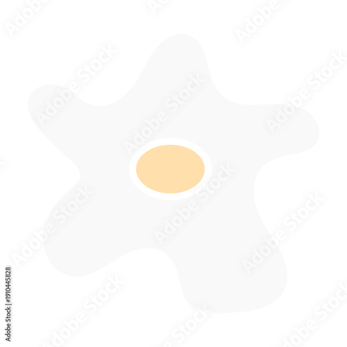 Hand Drawn Fried Egg Seamless Texture, Contemporary Food Pattern – Sunny Side Up Eggs