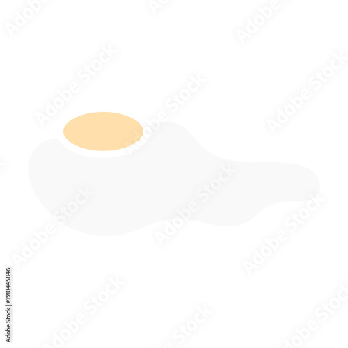 Hand Drawn Fried Egg Seamless Texture, Contemporary Food Pattern – Sunny Side Up Eggs