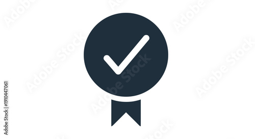 check mark badge icon, success, approval, quality, award, achievement, verified, guarantee