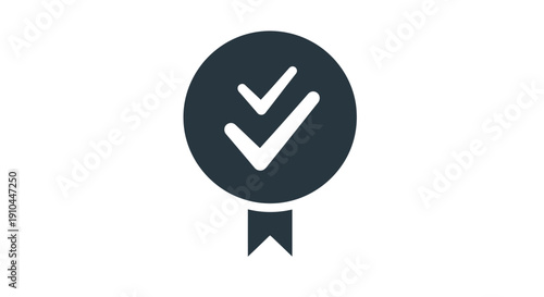double check mark icon, approval, success, verification, confirmation, quality