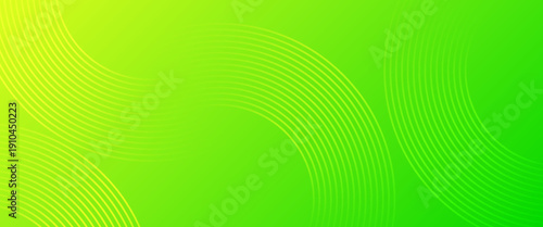 A modern neon green and yellow gradient background featuring subtle concentric circular lines. Ideal for energetic technology headers and fresh digital branding.