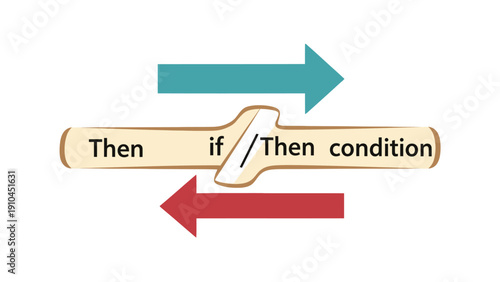 Flowchart symbol for conditional logic and decision making.