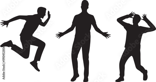 Playful Social Anxiety Concept – Awkward Moment Vector Illustration