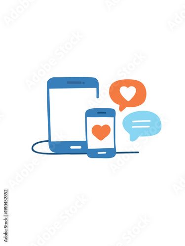 modern dating app digital matchmaking and chat platform