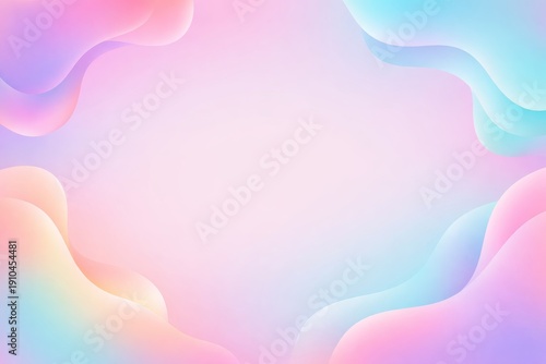 Modern abstract gradient background with flowing liquid shapes