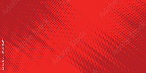 Background red and crimson pop art background with halftone dots in comic style image,vector eps10