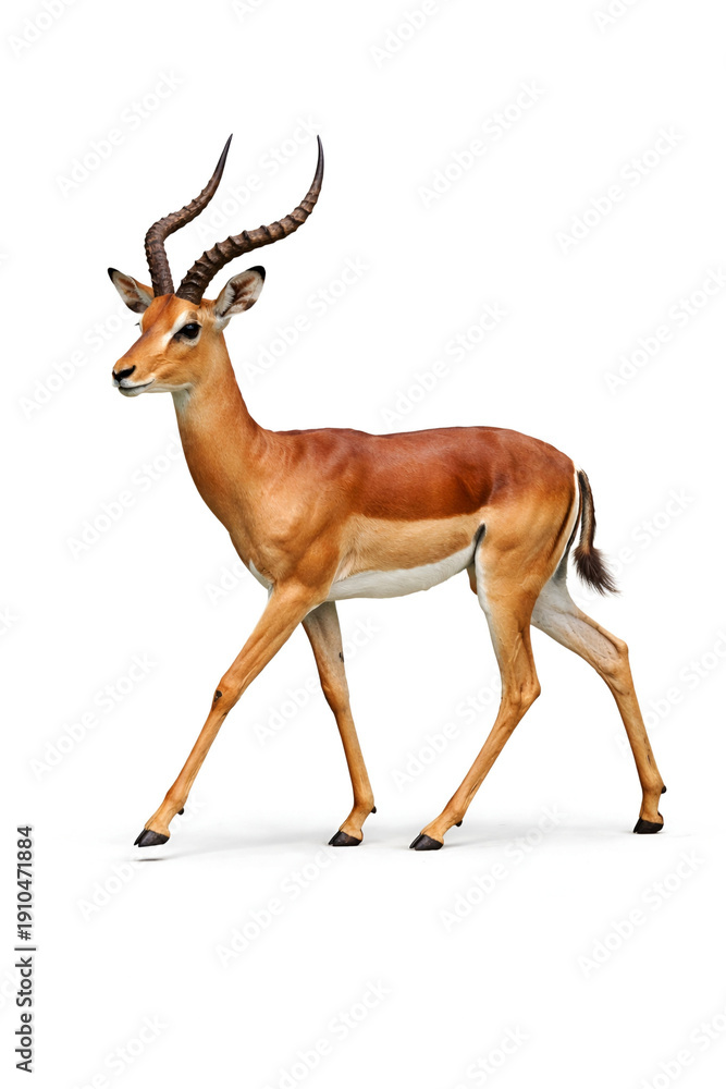 Fototapeta premium deer isolated on white