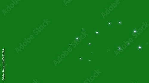 Magic glitter sparkle trail with shining star dust, blinking retro cartoon stars, 2D star sparkle, glowing burst transition, fairy confetti particles, seamless loop twinkle effect on alpha channel 4k