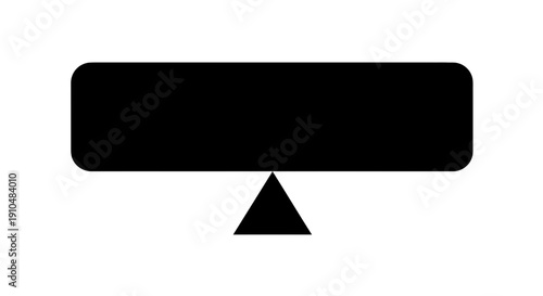 balance symbol, equilibrium, stability, black shape, isolated