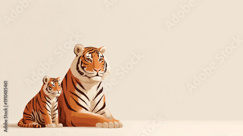 Tiger Family Portrait: A st...