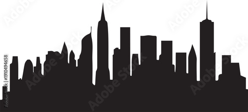 city skyline vector