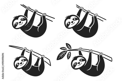 Minimalist icon representing a vector file format