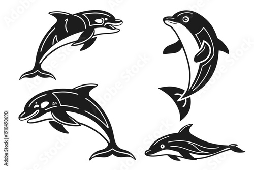 Minimalist icon representing a vector file format