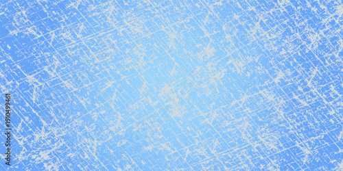 Design scratched surface. Winter blue background with a hockey scratched ice texture. ice texture with cracks. Eps10 vector