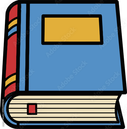 Hardcover Book With Thick Spine And Pages