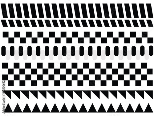 Black And white  street sign