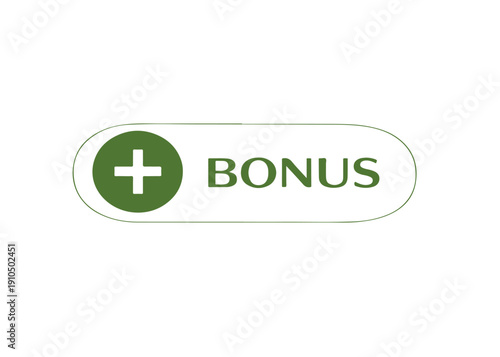 BONUS frame icon vector on a white background
Vector frame on a white background