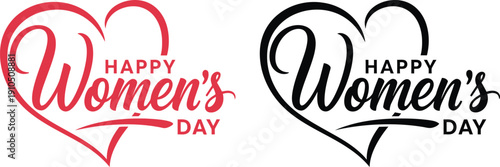 Celebrating women with heartfelt happy women's day designs