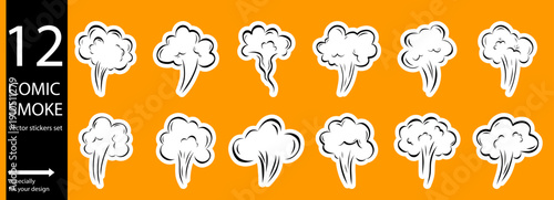 Steam line fart with smell smoke doodle and icon coffee logo. Warm scent bad with aroma tea cook and vector hot illustration. Cooking vapour steam with handwriting breath smell and symbol