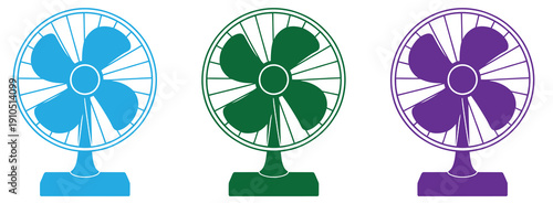 Flat design silhouette home appliances icon set featuring fridge fan microwave vacuum kettle desktop computer with monitor mouse simple black.