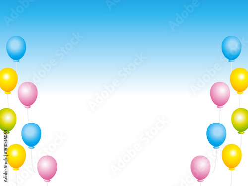 正月, 年賀状, 空, 雲, フレーム, 紙吹雪, 青空, 干支, 風景, 年賀, 新年, 自然, かわいい, 