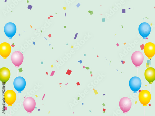 正月, 年賀状, 空, 雲, フレーム, 紙吹雪, 青空, 干支, 風景, 年賀, 新年, 自然, かわいい, 