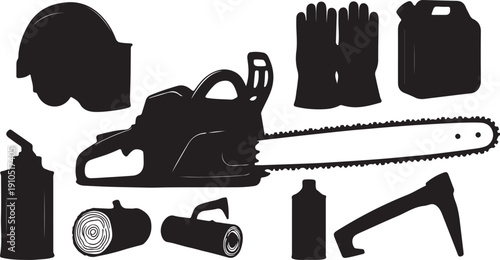 Detailed engravings show outdoor objects: park benches, a street lamp, and chains, covered in winter ice and frost.