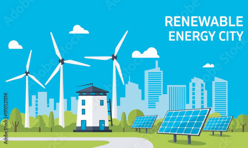 A clean vector illustration of freshly cut wooden logs stacked neatly in a lush green forest. The image features various shades of green foliage and brown wood textures, representing timber production