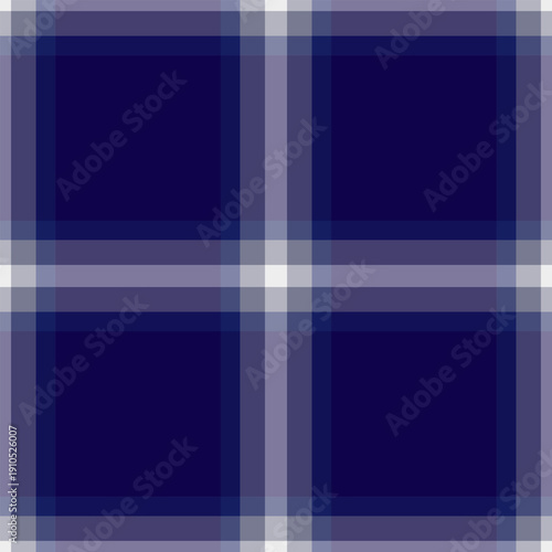 Bold background seamless pattern, multi texture vector plaid. Poncho textile fabric tartan check in indigo and pastel colors.