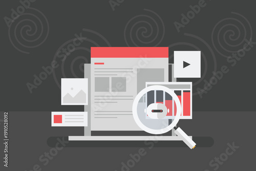 AI powered SEO tools monitoring website ranking, traffic rate, loading speed, user experience to the optimize website according to search engine guideline.