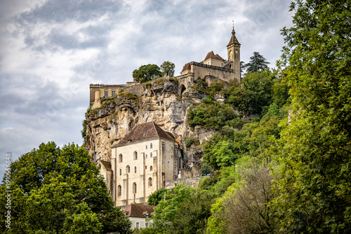 Εκτύπωση καμβά Rocamadour, France - 09 06 2026 : Historic clifftop town of Rocamadour in Lot re