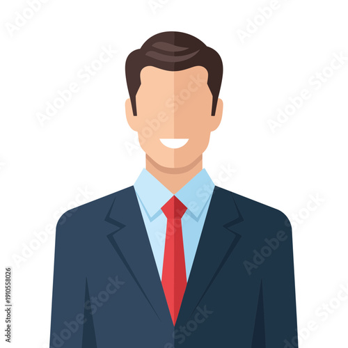 Professional Businessman Avatar Icon