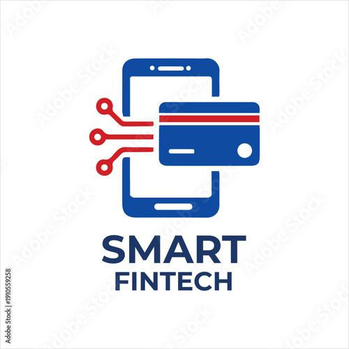 Smart Fintech Logo Vector for Digital Payment App