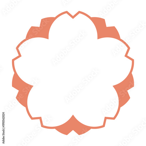 和風フレームデザイン