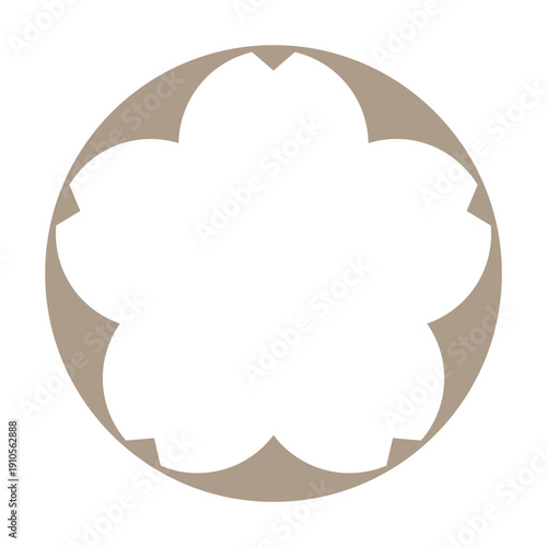 和風フレームデザイン