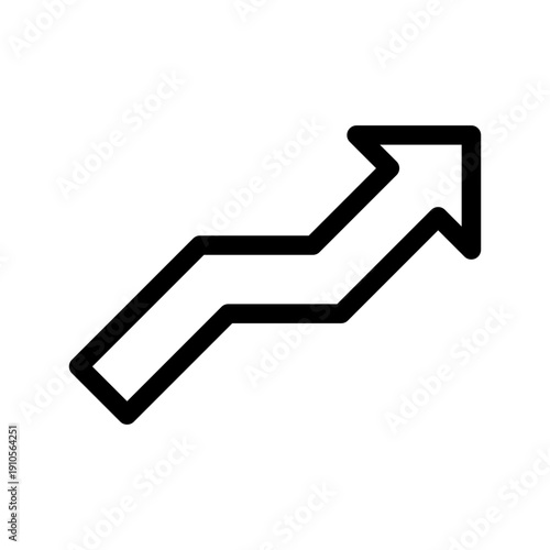 Increase Icon Vector Symbol Design Illustration