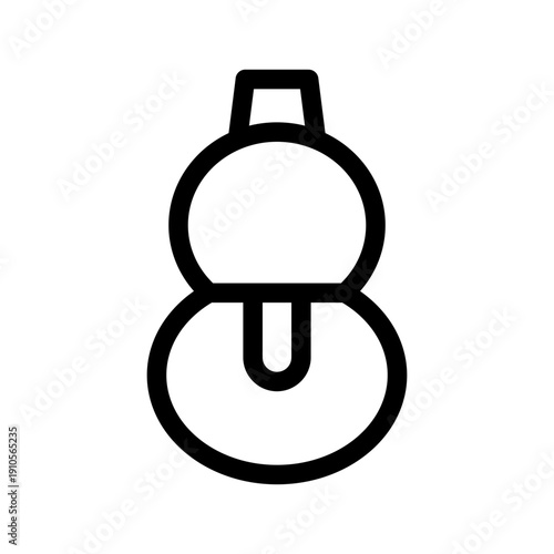 Calabash Icon Vector Symbol Design Illustration