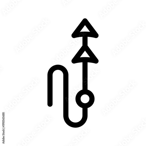 Harpoon Icon Vector Symbol Design Illustration